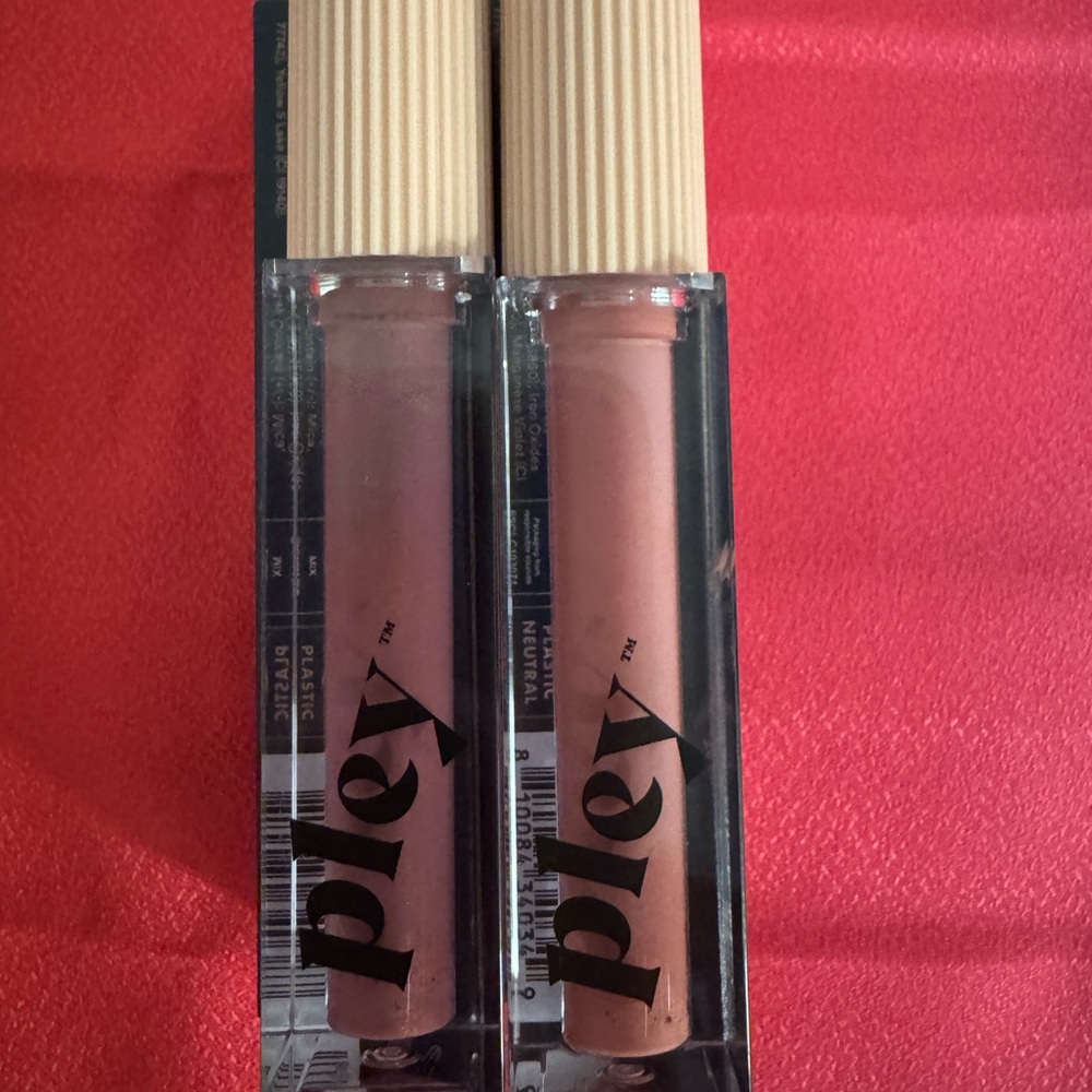 Pley Lust + Found Glossy Lip Lacquer
Bundle of 2